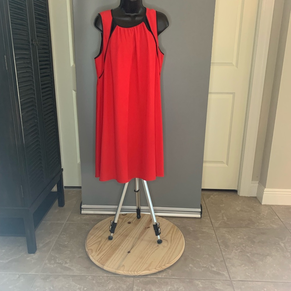 Raspberry Red Shift Dress